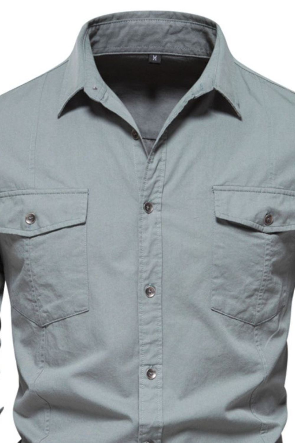 Men's Button Down Collared Neck Shirt