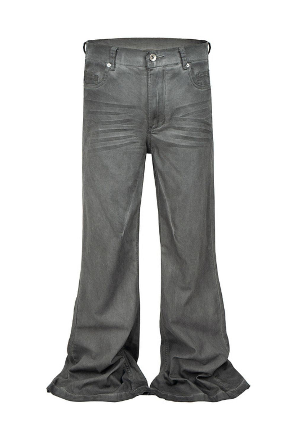 Men's Washed Flare Jeans