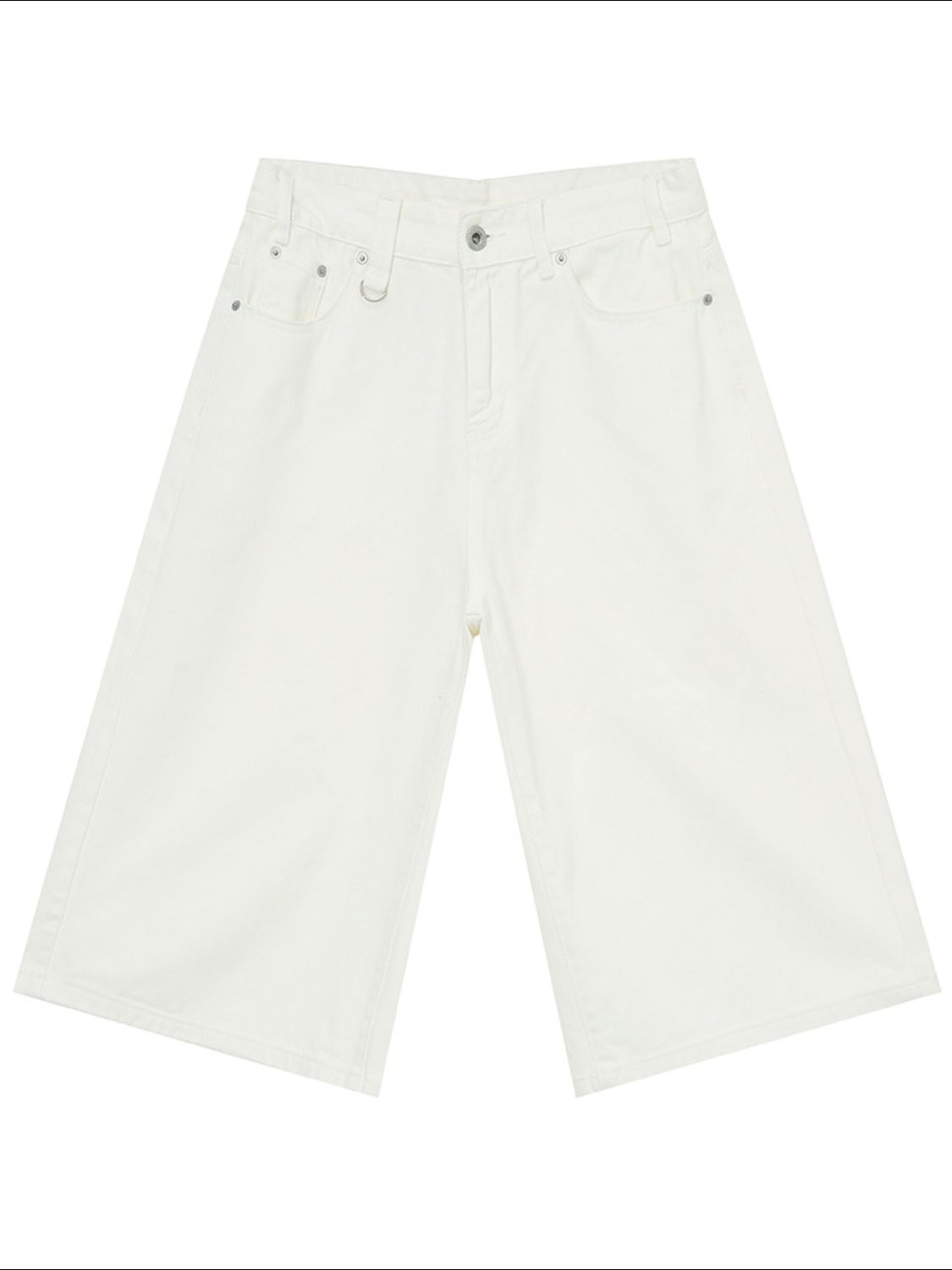 Wide Leg Cropped Jeans