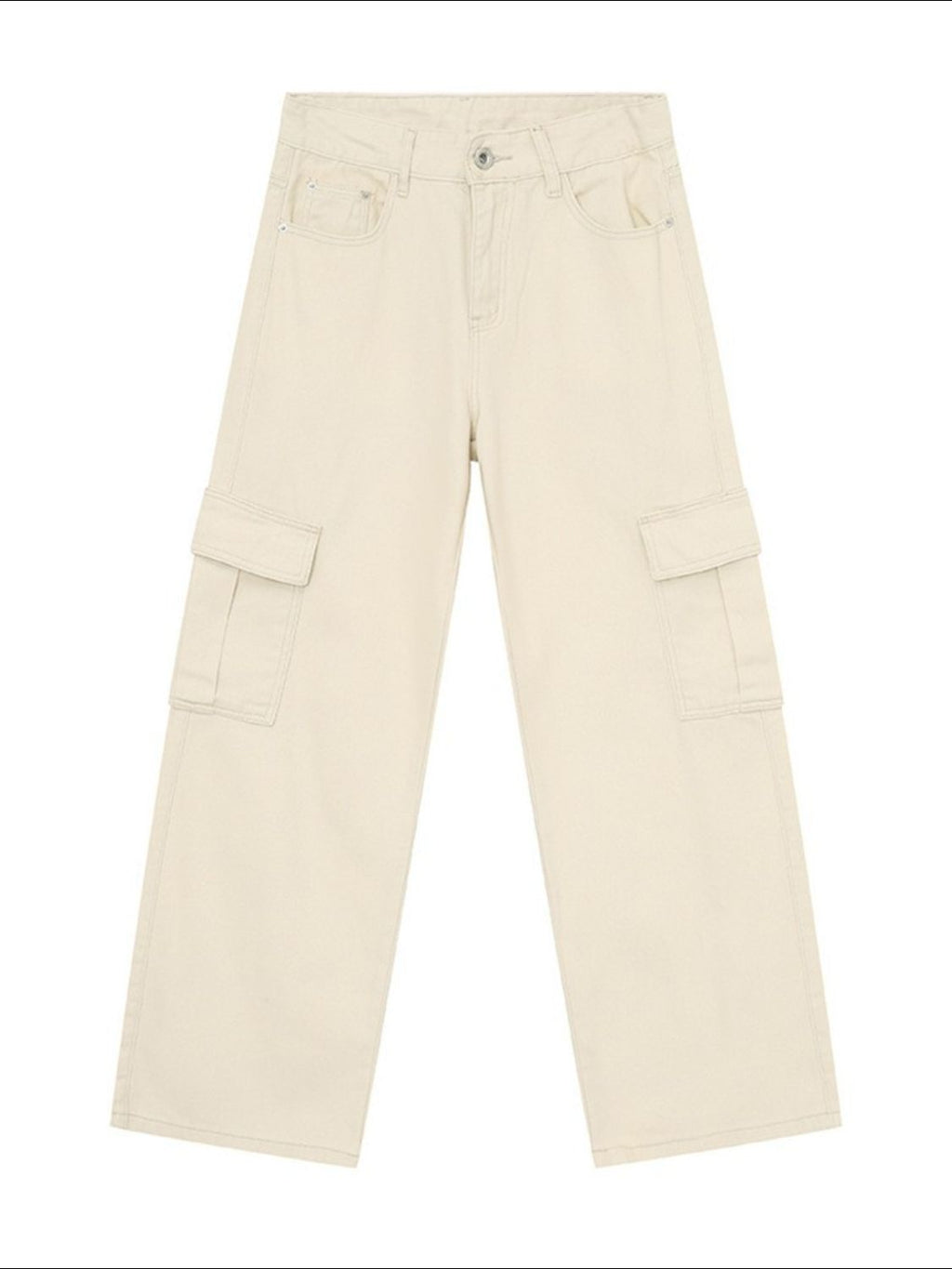 Wide Leg Cargo Jeans