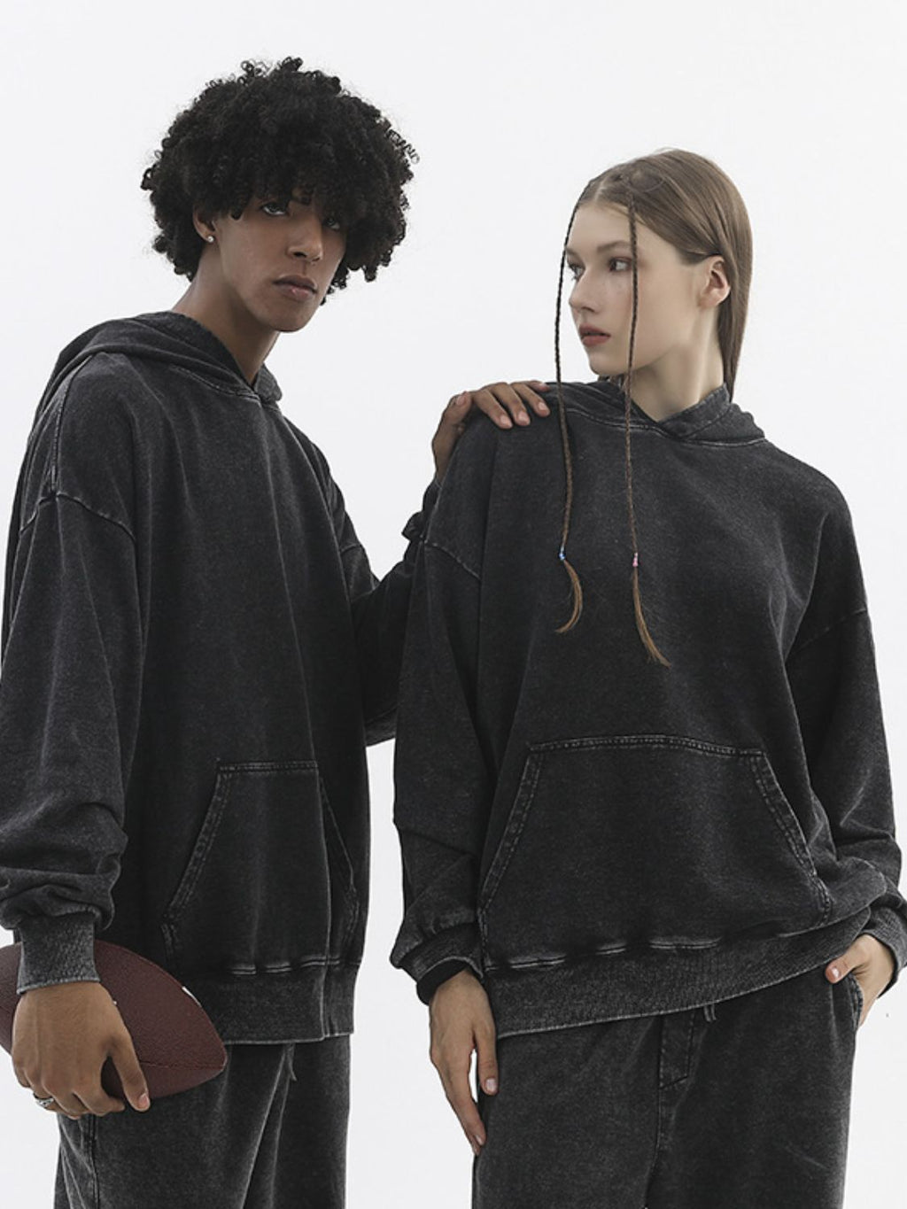 Men's Long Sleeve Hoodie with Pocket