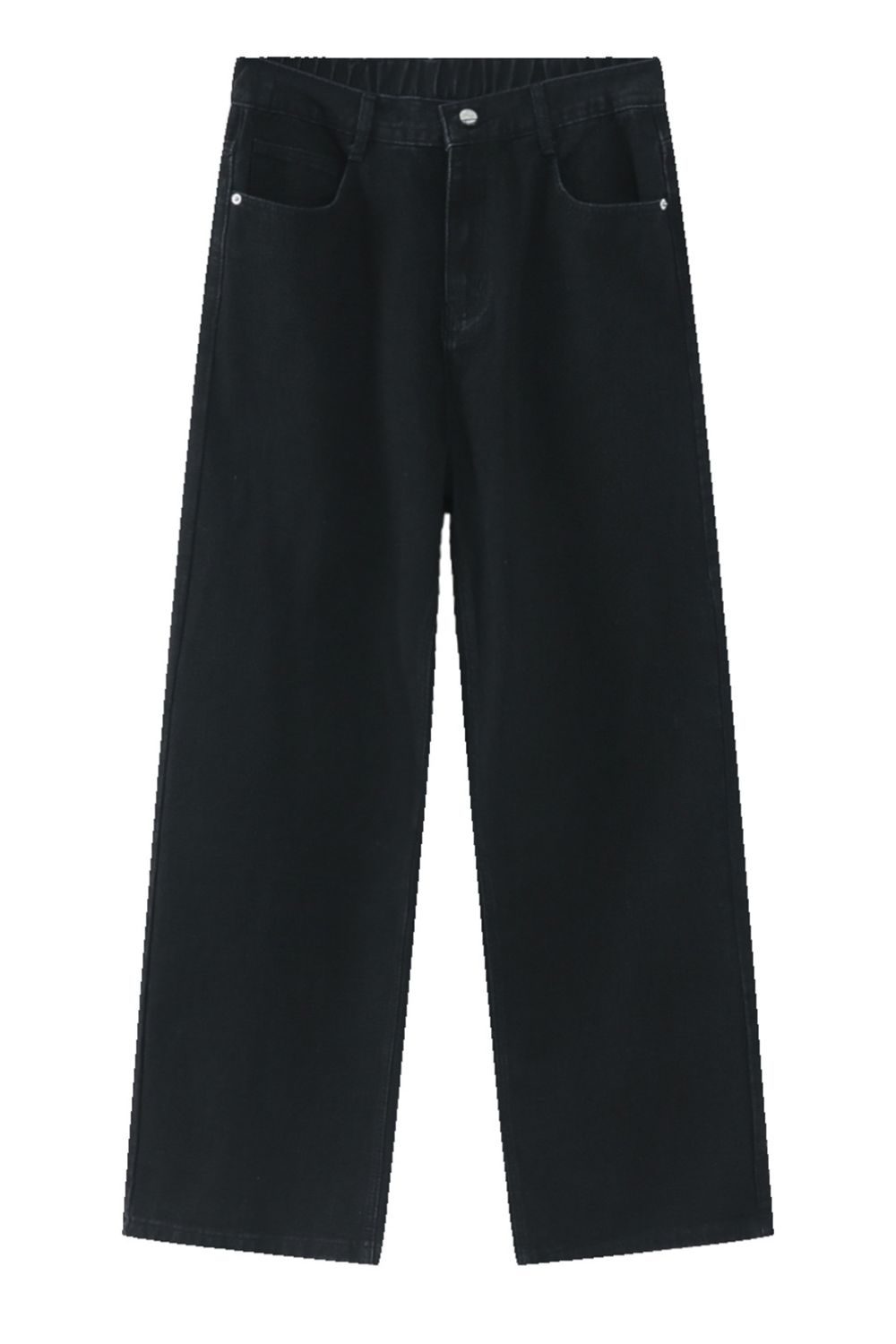 Wide Leg Jeans with Pockets