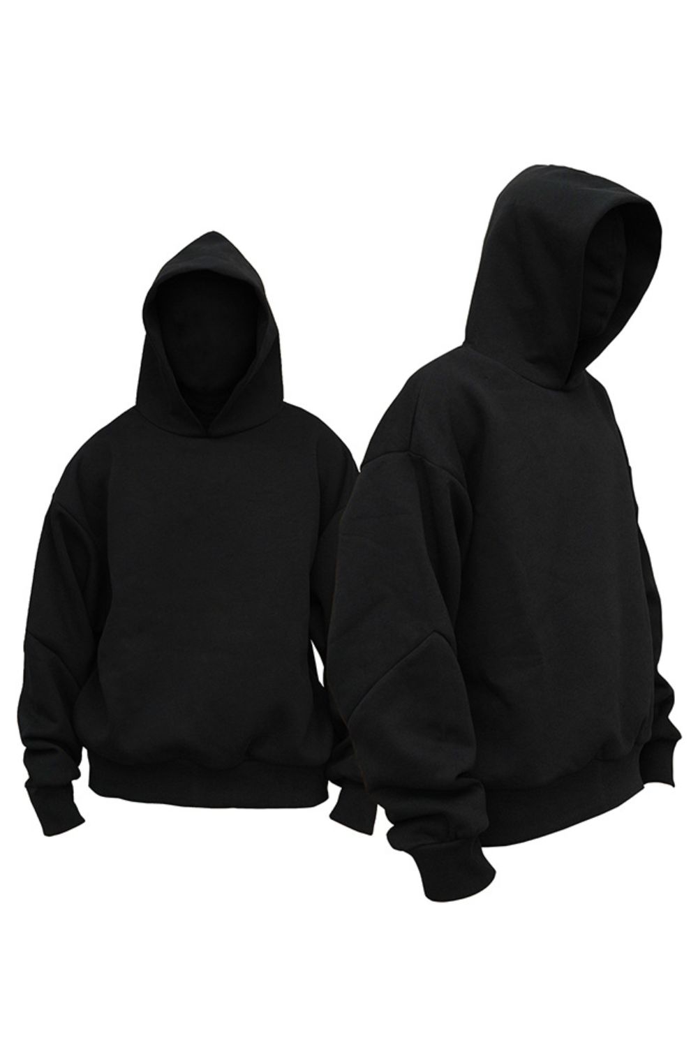 Men's Drop Shoulder Long Sleeve Hoodie