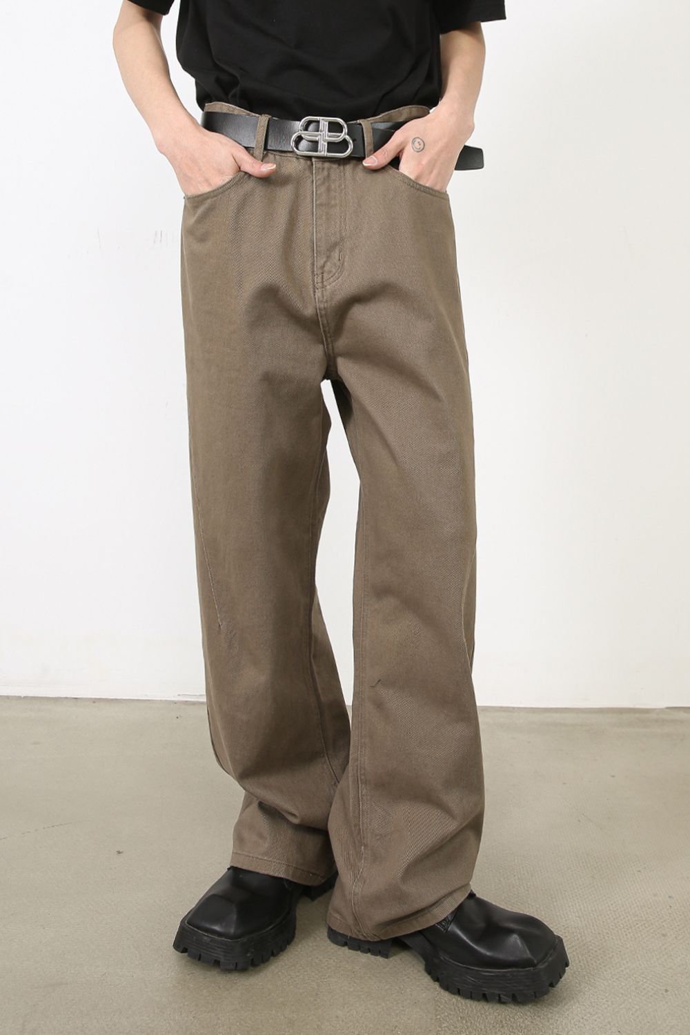 Men's Baggy Jeans with Pockets