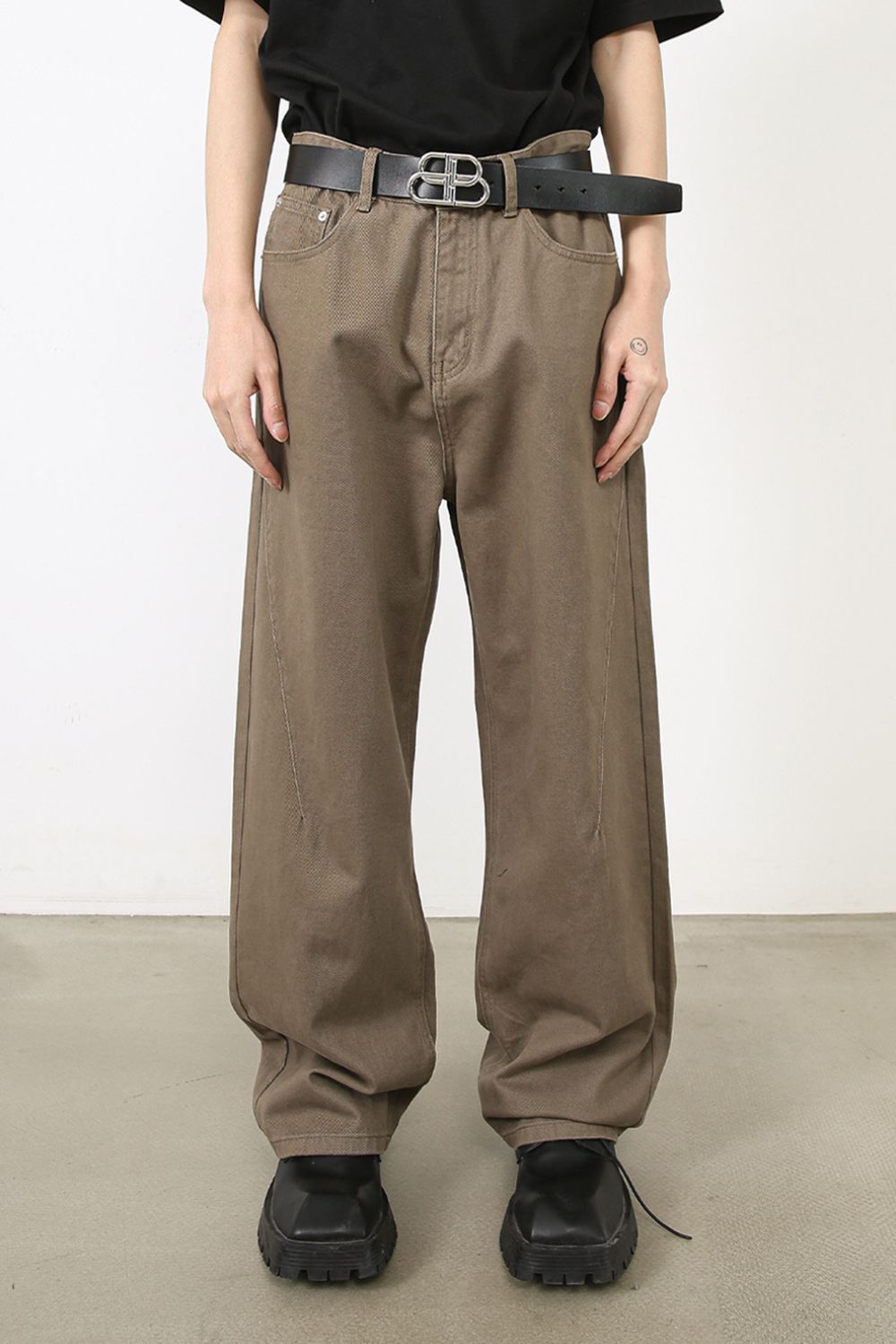 Men's Baggy Jeans with Pockets