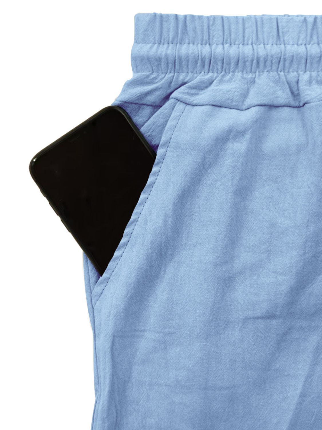 Men's Full Size Drawstring Pants with Pockets Plus Size