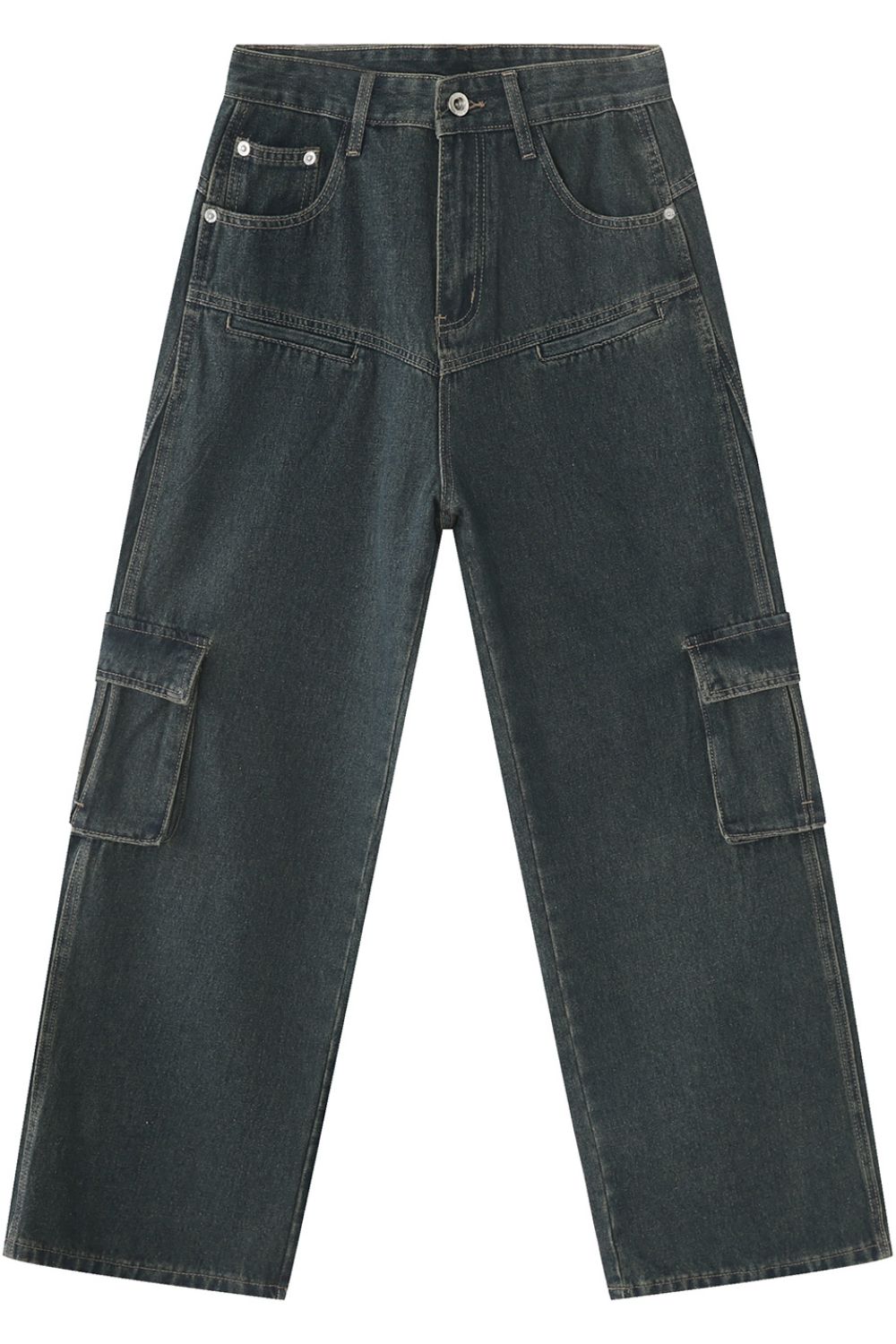 Men's Multi Pocketed Cargo Jeans