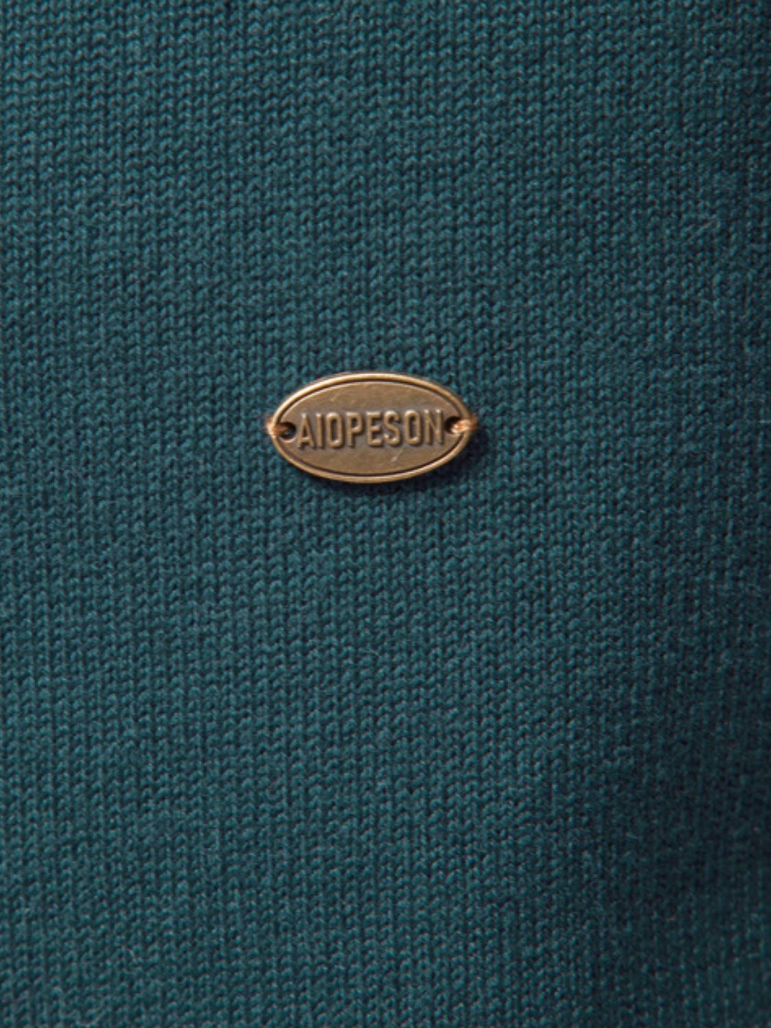 Men's Button Down V-Neck Cardigan