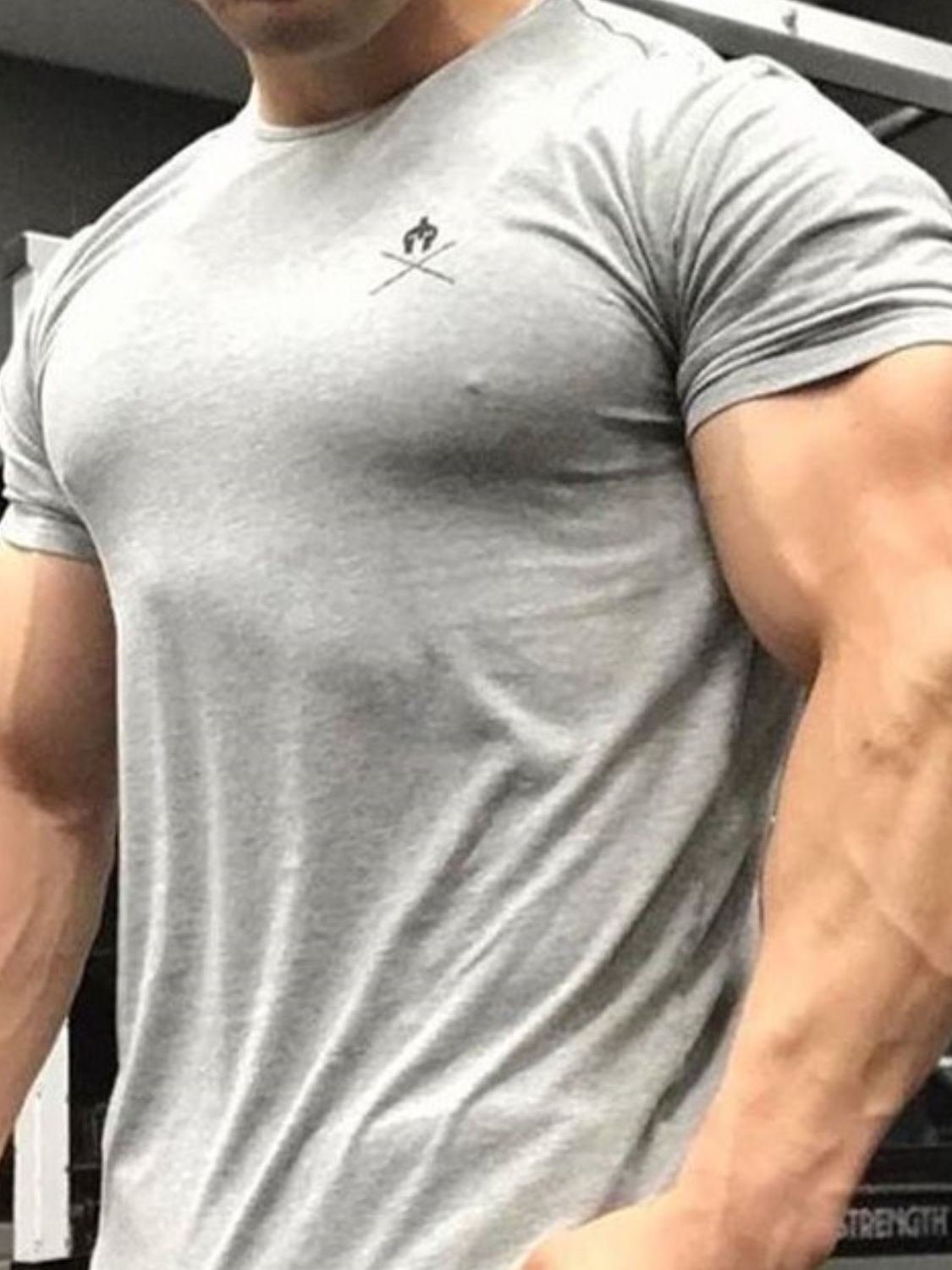 Men's Round Neck Short Sleeve T-Shirt