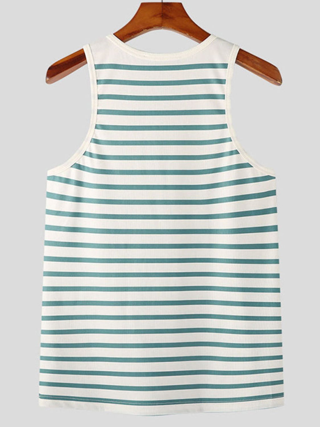 Men's Striped Wide Strap Tank