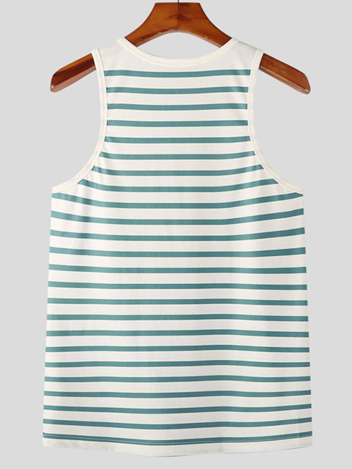 Men's Striped Wide Strap Tank
