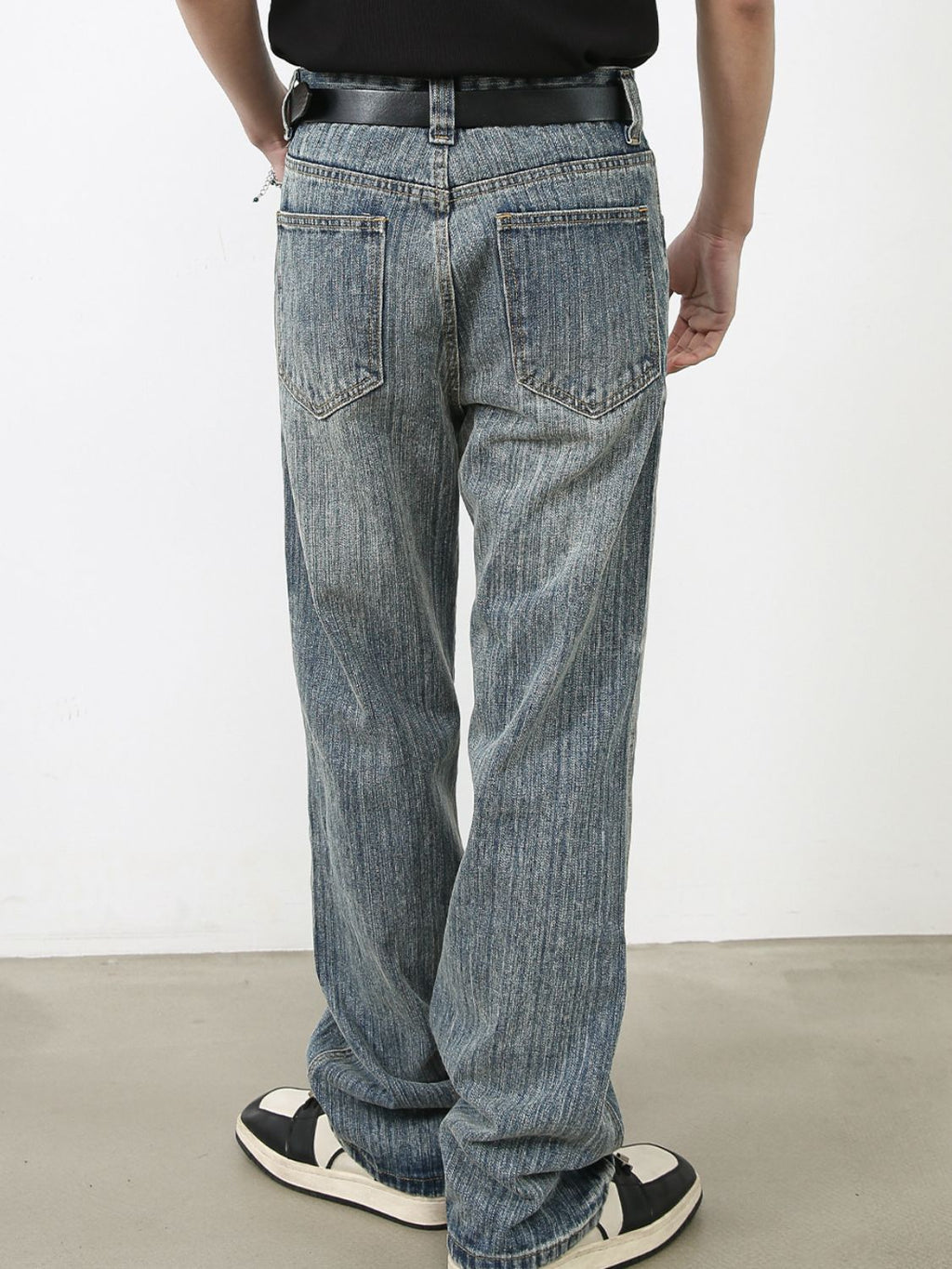 Men's Baggy Jeans with Pockets