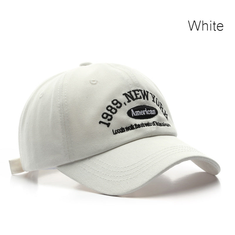 Casual Versatile Curved Brim Sunscreen Baseball Hat