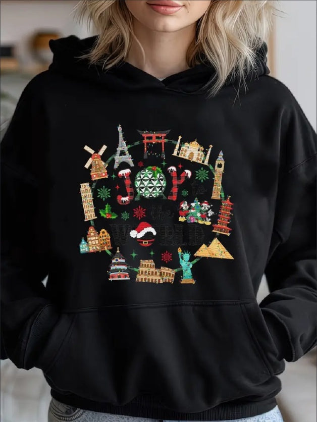 These Are Some Of My Favorite Things, Family Christmas Comfort Classic Printing Pullover, Sports And Leisure Long Sleeve Hoodie