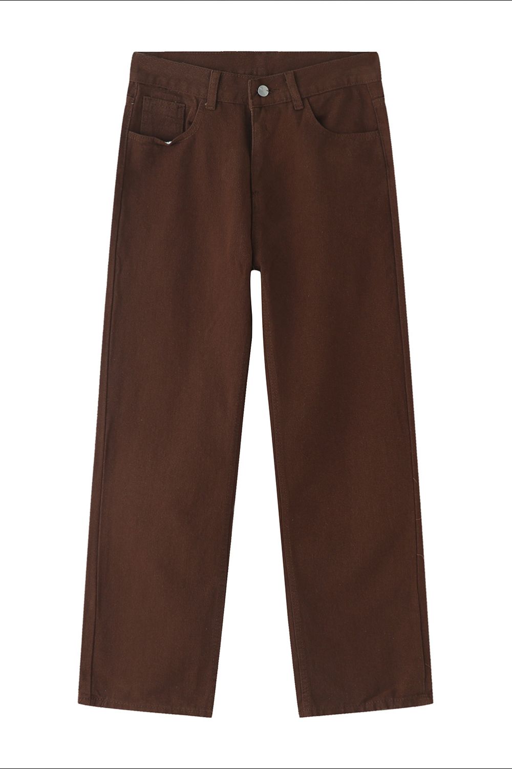 Mid Rise Jeans with Pockets