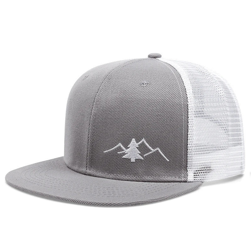 Outdoor Trucker Embroidered Baseball Cap Men
