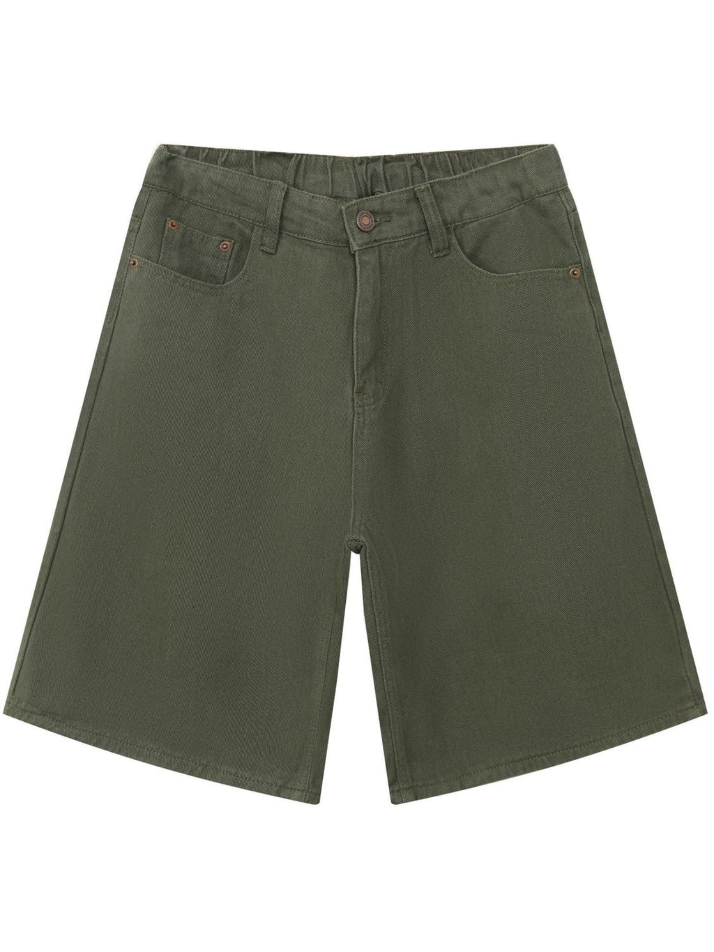 Men's Mid Rise Denim Shorts