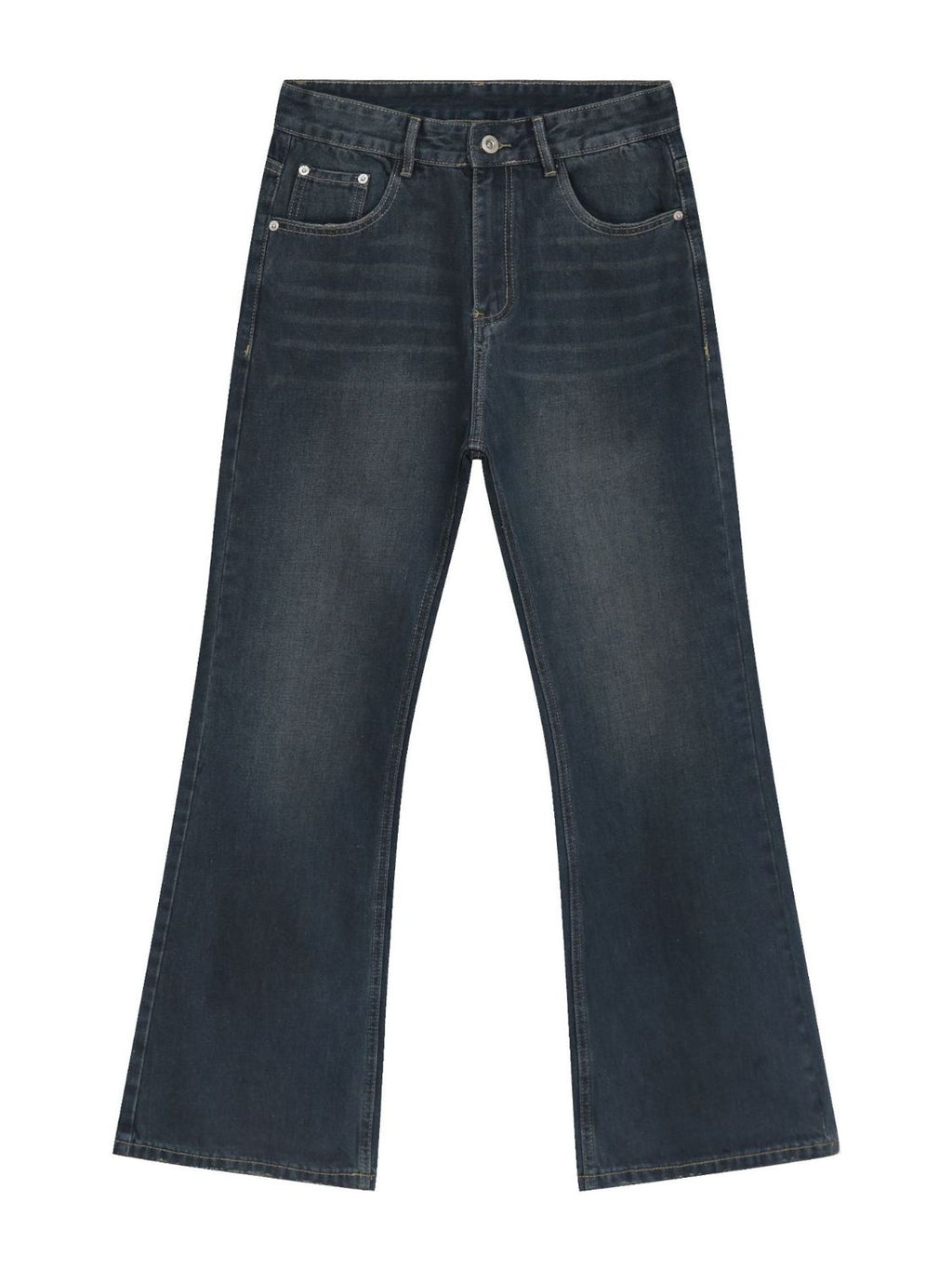 Men's Bootcut Jeans with Pockets