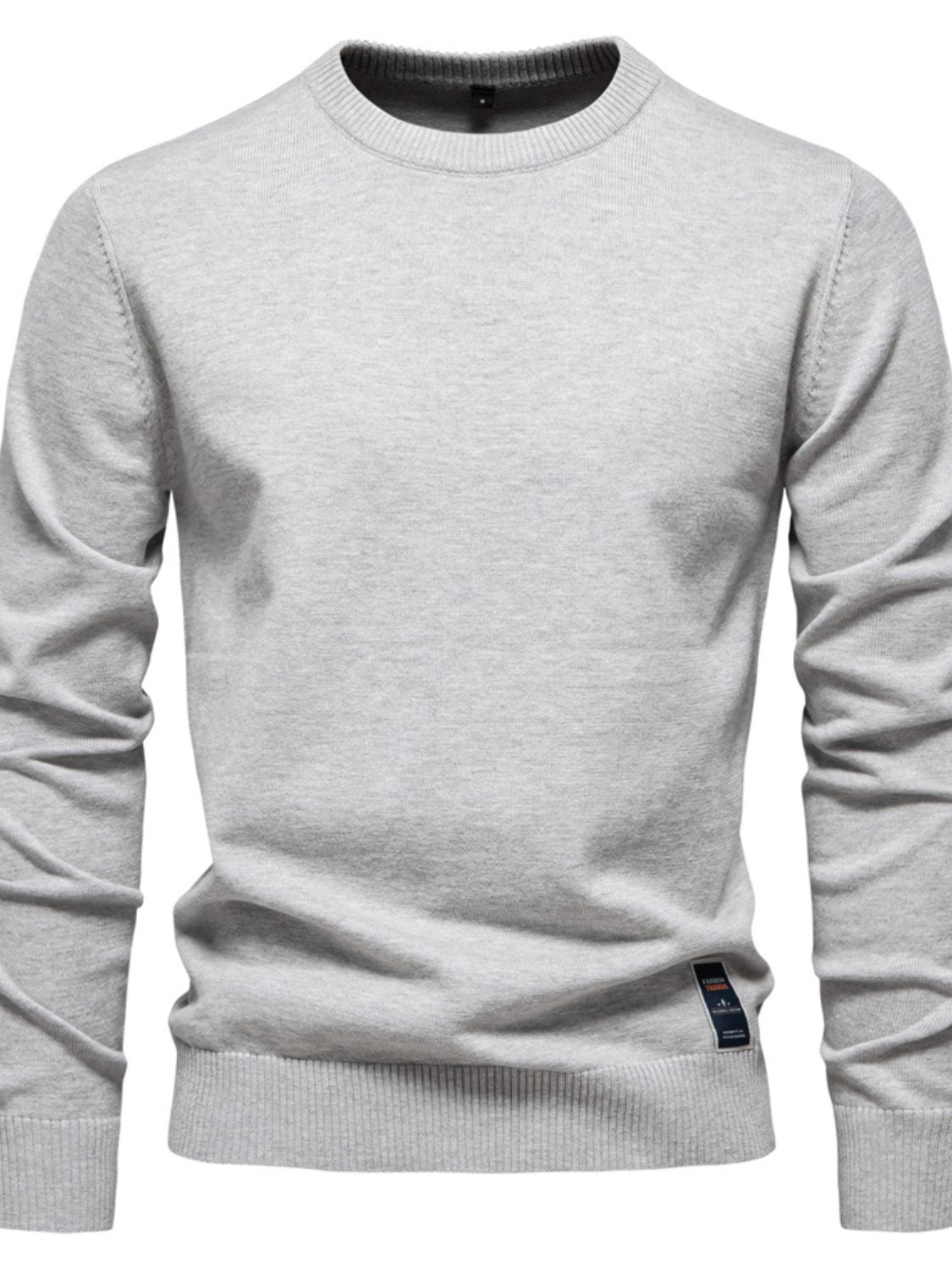 Men's Round Neck Long Sleeve Sweater