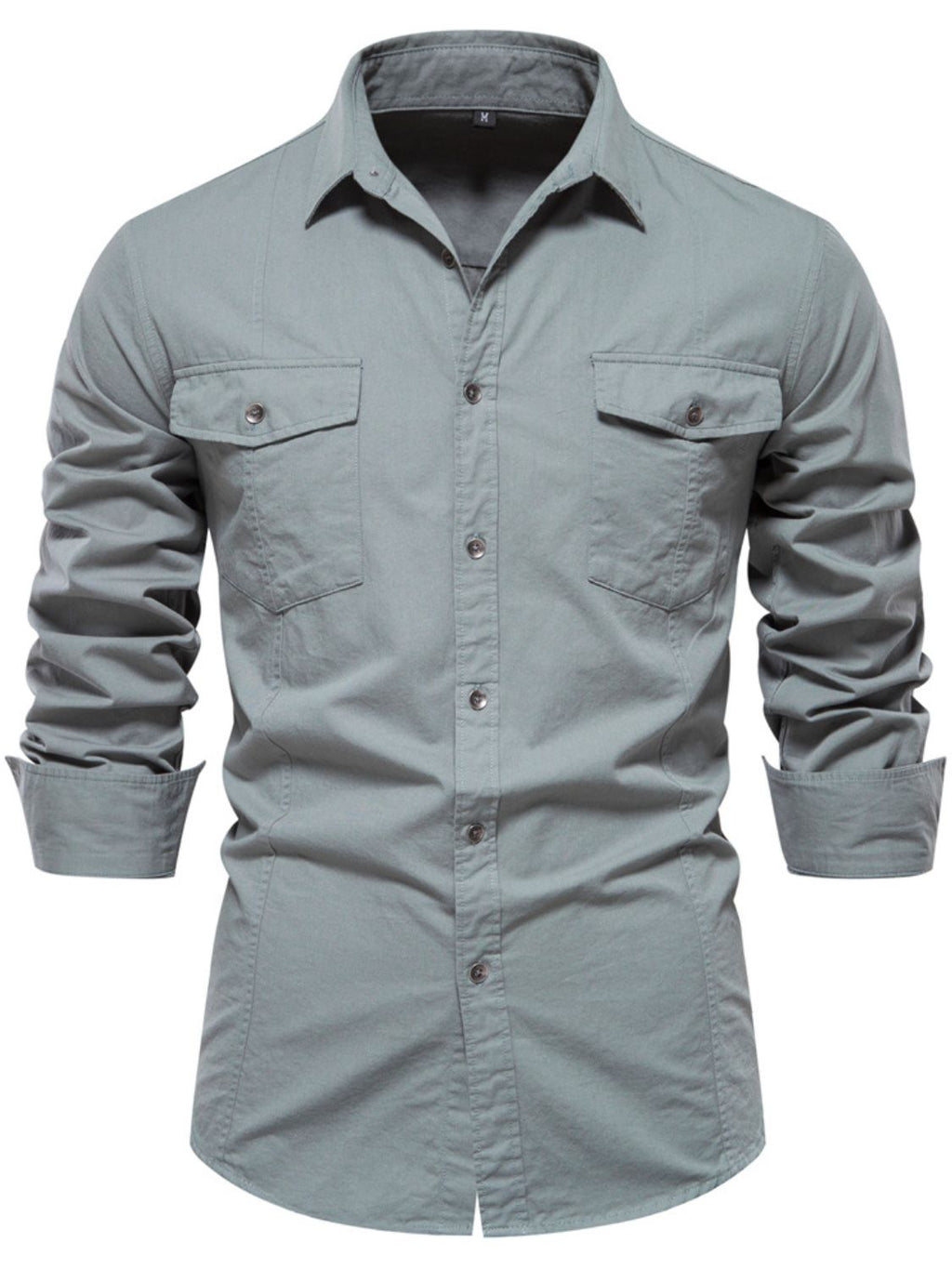 Men's Button Down Collared Neck Shirt