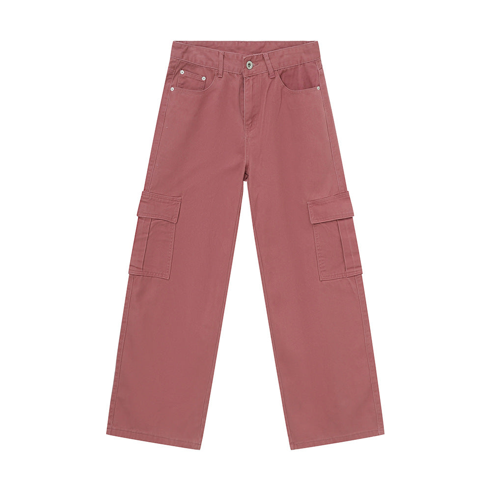 Wide Leg Cargo Jeans